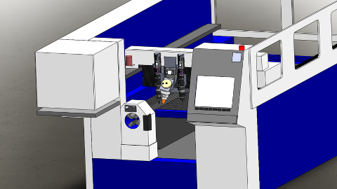 Add-on components for machine tools