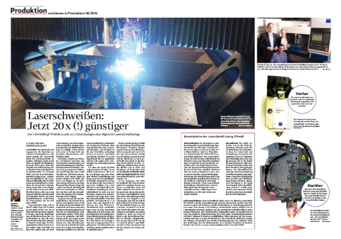 Laserschweißen: Jetzt 20x (!) günstiger